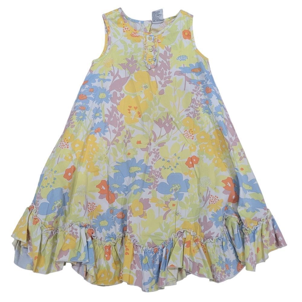 Summer long floral dress 5
